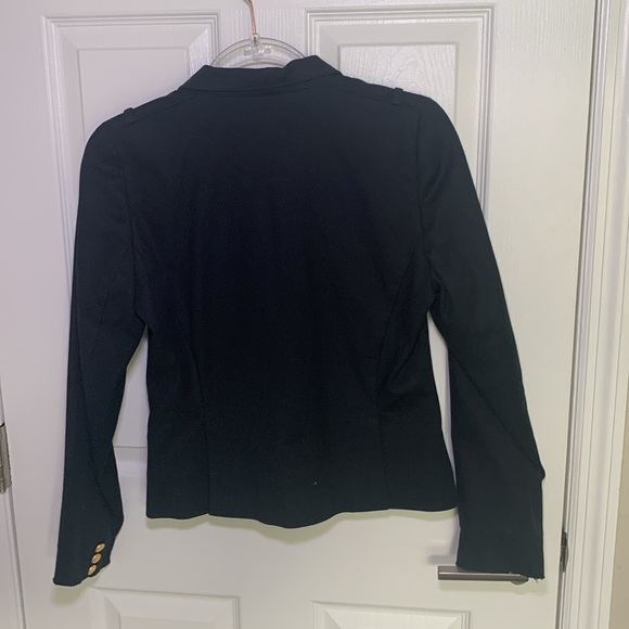 Club Monaco navy jacket with gold buttons size small - Picture 4 of 11